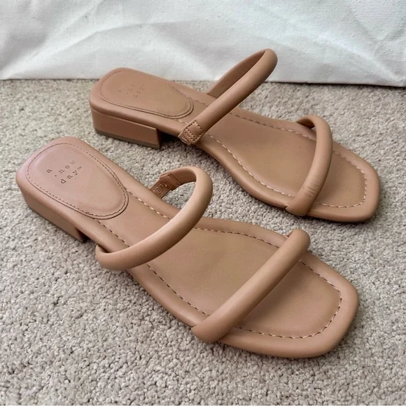 a new day Tan Strappy Sandals - Picture 1 of 7